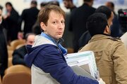 ببینید | رانندگی بابک زنجانی پشت فرمان تریلی‌!