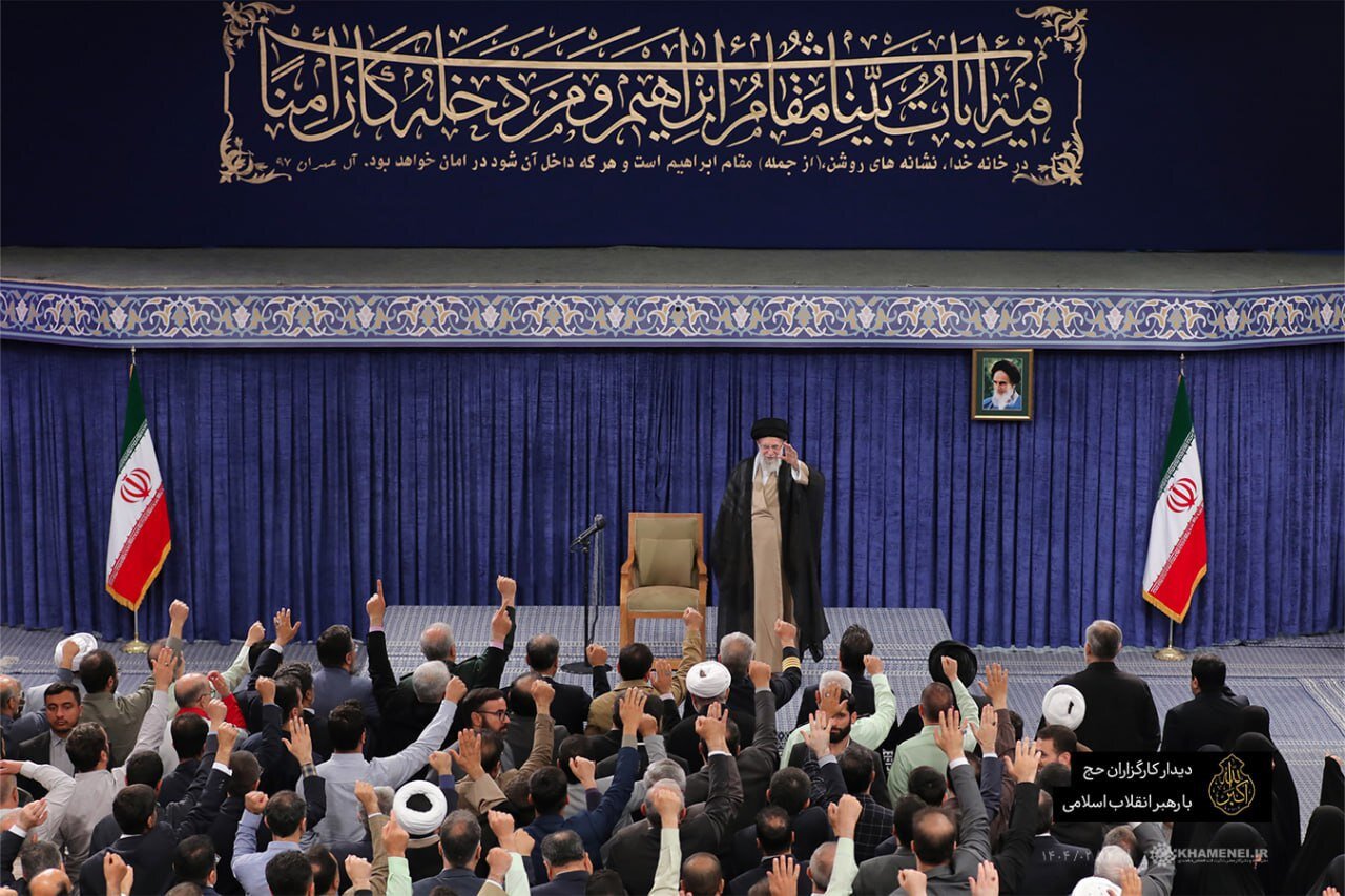 Leader emphasizes the political nature of Hajj rituals