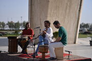 تهران زنده است و ایران پایدار/ علی قمصری برای ایران نواخت